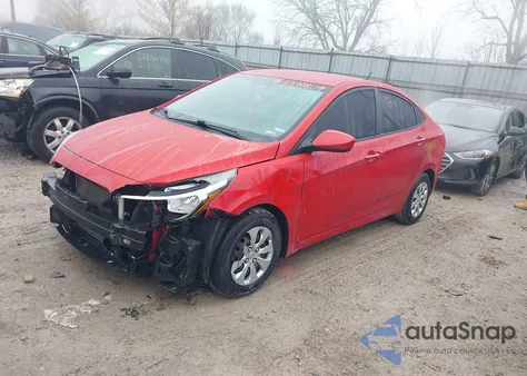 2016 Hyundai Accent Se z USA, uszkodzony, nr VIN KMHCT4AE4GU064272
